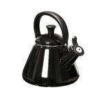 Enamel Whistle Kettle 2.1L Black