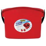 Addis Twin Bucket 21L 9612RRD