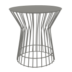 Monica Side Table - Dark Admirality Grey