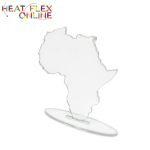 Africa Map Trophy – 170MM X 146MM With 5MM Base 5MM Clear Acrylic
