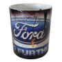 Vintage 'look' Oil Spillage - Coffee Mug -audi