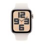 Apple Watch Se Gps 44MM Starlight Aluminium Case With Starlight Sport Band S/m