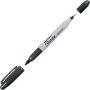 Papermate Sharpie Twin Tip Marker Black