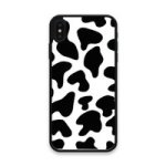Custom Printed Tpu Cases - Apple Iphone XS Max & 39 Black Cow Print& 39 By