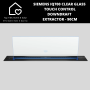 Siemens IQ700 Clear Glass Touch Control Down Draft Extractor - 90CM