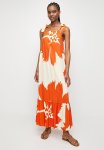 Superbalist Trapeze Dress With Tie Detail - Orange Coffee Bean