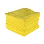 Cloth Micro Fibre 40X40CM Yellow 10’S