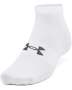 Unisex Ua Essential Low Cut Socks 3-PACK - White / Md