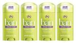 Ban Antiperspirant Deodorant Invisible Solid Shower Fresh 2.6-OUNCE Pack Of 4