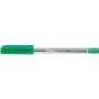 Tops 505 M Crystal Ballpoint Pen - Medium Point Green Box Of 10