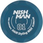 Nishman Hair Styling Wax 01 Gum Gum 100ML