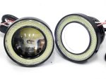 LED Spotlamp With Angel Eye Ring 76MM - Autostyle Motorsport South Africa