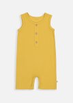 Wide Rib Henley Romper
