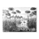 Antique Etching 15 Art Print - A2