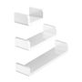 3PIECE Wall Mounted Wall Shelf For Bedroom Bathroom Wall Shelves