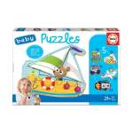 Educa Baby Puzzle - Vehicles 5 Puzzles 2-5 Pieces