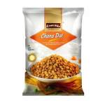 Fried Split Chickpeas Chana Dal Dalia 270G - Crunchy Spiced Gram Flour Snack For Healthy Teatime Nibbles Ready-to-eat Savoury