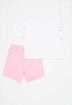 PoP Candy Tee & Short Set - Grey & Pink