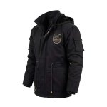 Men's Urban Parka Jacket - Black - Xxs