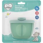 Made 4 Baby 3 Compartment Milk Powder Container Green