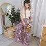 Spicy Clothing Happy Pants Comfy As Pajamas Pink Leopard Print