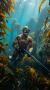 Camo Wetsuit Freediving/spearfishing