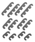 Racoona Spark Plug Wire Separator 12PCS 7MM 8MM 8.5MM 8.8MM Spark Plug Wire Holder Car Accessories Spark Plug Wire Loom Car Engi