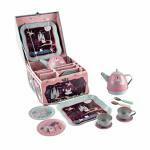 Floss & Rock 41P3652 Enchanted Musical Tin Tea Set In House Case