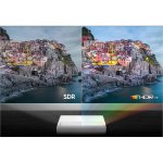 Lifestyle Samsung 100 130" Projector Tv Uhd Resolution Triple Laser Type 2 800 Ansi Lumen Brightness 20 000HRS Light Source Life