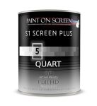 Paint On Screen Projector Screen Paint Double-coat Short Throw Projector Screen Paint For Picture Perfect 1080 HD And 4K Uhd Cla