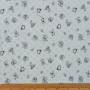 Plush Fleece Character-1 White 150cm Fabric