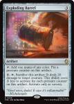 Exploding Barrel Teenage Mutant Ninja Turtles Commander - Damaged Foil