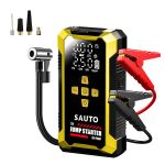 4 In 1 Smart Jump Starter And Air Compressor With LED Light 8500MAH