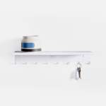 Felt Key Rack - White