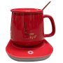 Classy Electric Coffee Warmer Coaster And Mug Set