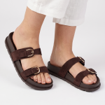 Madison Rose Sandal - Chocolate - 8
