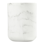 @home Tumbler Marble Resin White 7X9CM