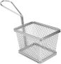 Silver Stainless Steel Fryer Basket For Deep Fryer French Fries And Potato