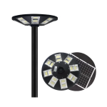 400W Solar Ufo Street Light With Motion Sensor And Day night Switch