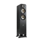 Signature Elite ES55 High-quality Floor-standing Tower Speaker With Power Port – Black