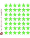 Star Stickers Fluorescent Green 168 Stickers