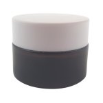15ML Amber Glass Jar With White Lid And Shive 35MM