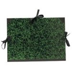 Green Marbled Folder With Ties A2 47CMX62CM