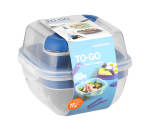 Lnl To Go 3IN1 Salad Box 950ML Blue