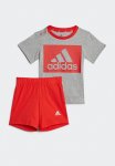 Adidas Original I Bl T Set - Medium Grey Heather vivid Red