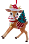 Dala Resin Peppermint Reindeer Girl 10.66CM