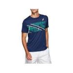 ASICS Men's Practice Gpx Ss T-Shirt - Blue Expanse - Sm