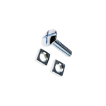 M6X12MM Gutter Bolt & Nut Per PKT 30 FAS6195