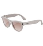 Ray-ban - Skyler Smart Glasses Standard Shiny Chalky Grey cinnamon Pink