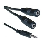 Stereo Male To X2 Female Headset Cable